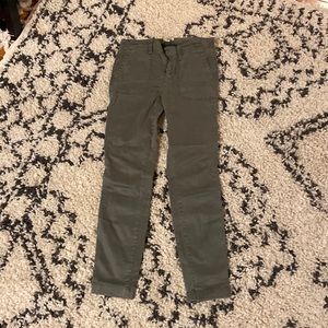 Jcrew cargo toothpick pant